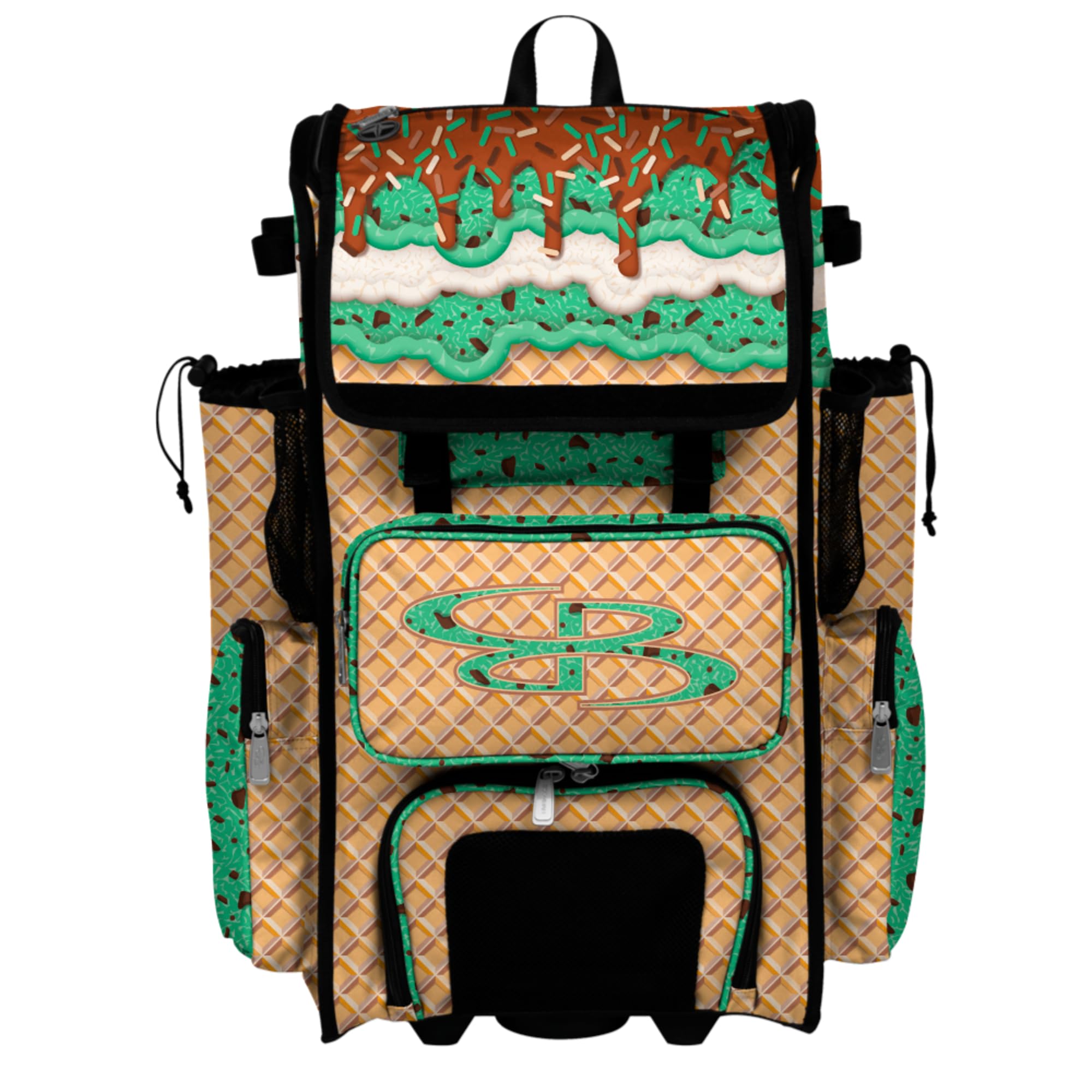 Amazon.com : Boombah Rolling Superpack Baseball/Softball Gear Bag