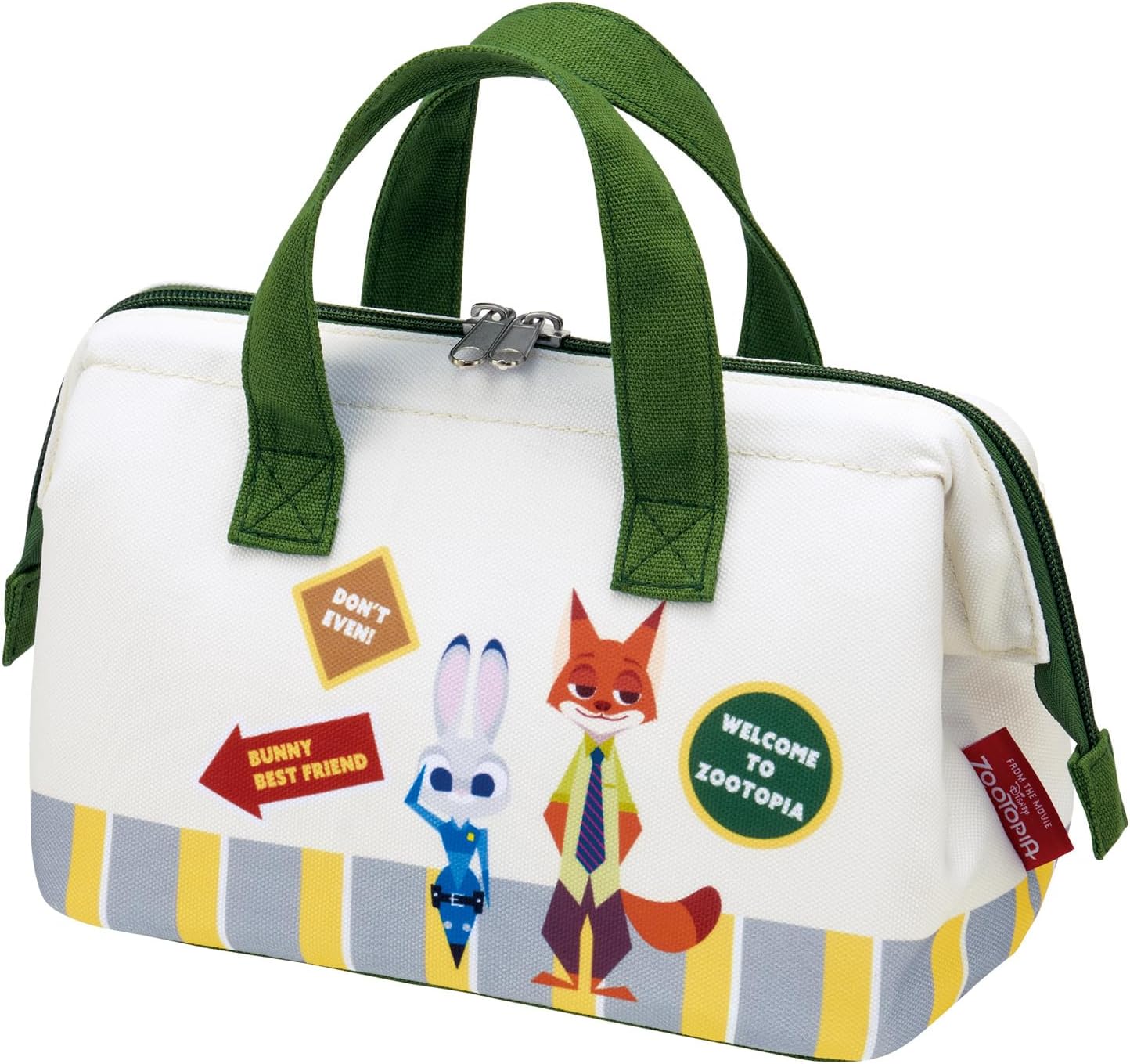 Skater KNBD1-A Die Cut Lunch Bag, Sweat Material, Disney, Zootopia, Judy