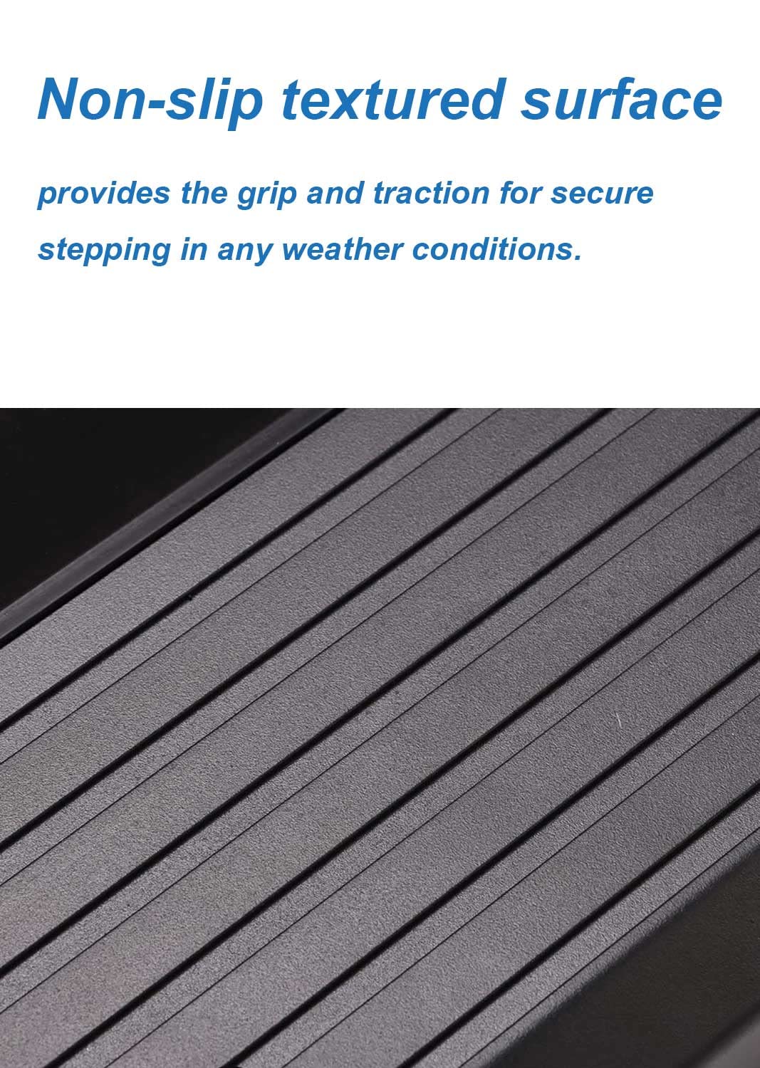 Heavy Duty 600 LBS Side Steps fit for 2023 2024 2025 Honda Pilot | 4.13'' Width | No Drilling Required | Running Boards Nerf Bar Accessories