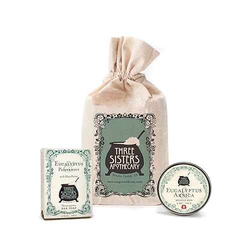 Miniatura 3 de Three SIsters Apothecary Muslin Gift Set - Bar Soap and Body Butter (Mexican Lime)