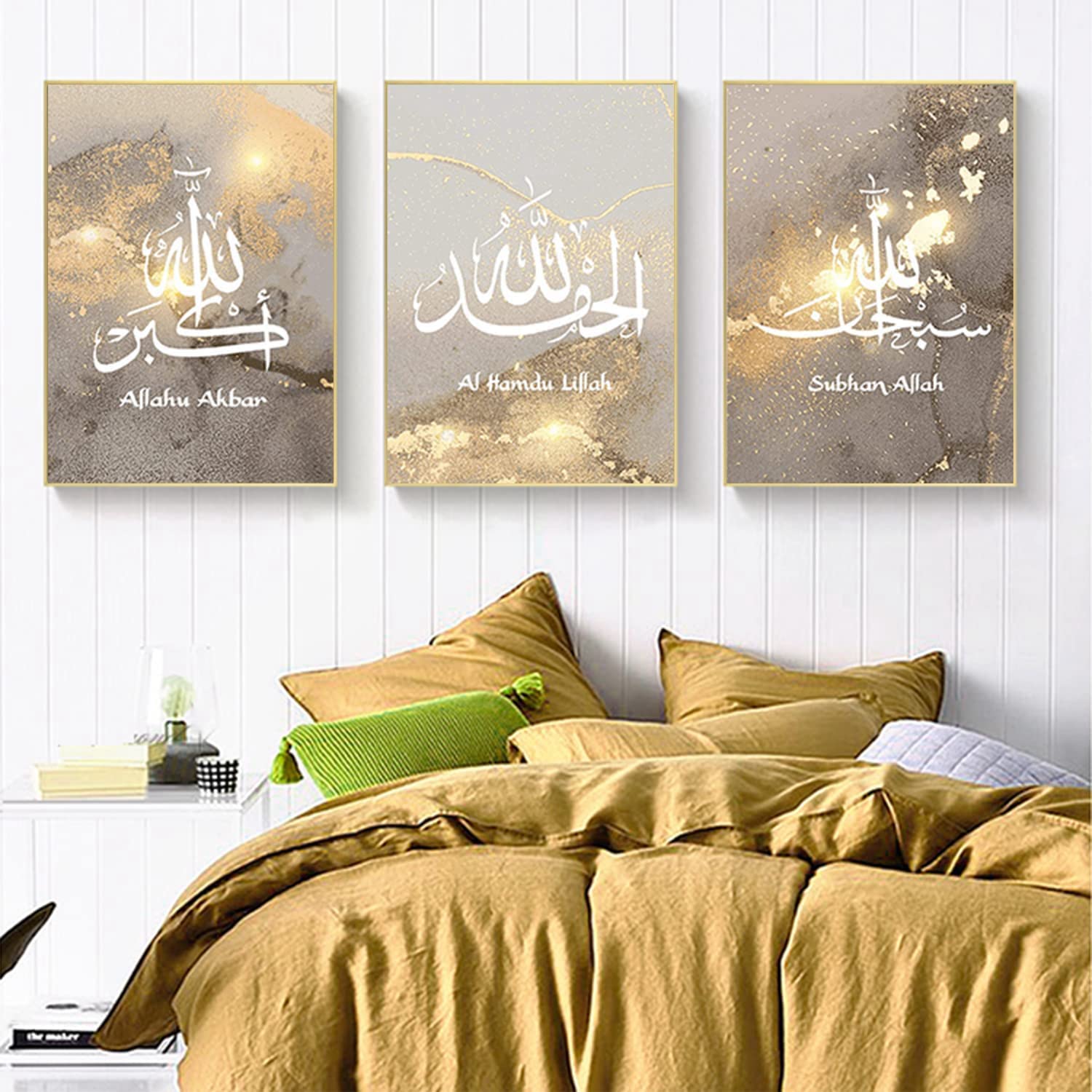 MKHFUW Modern Abstract Wall Painting Art Decoration, Islamic Picture, Arabic Calligraphy Decoration, Ink Painting Poster - Image 4