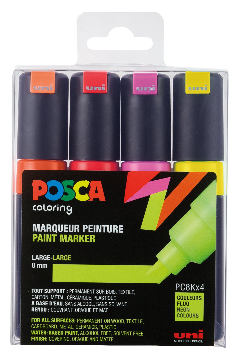 uni-ball Posca Marker with Broad Chisel Tip