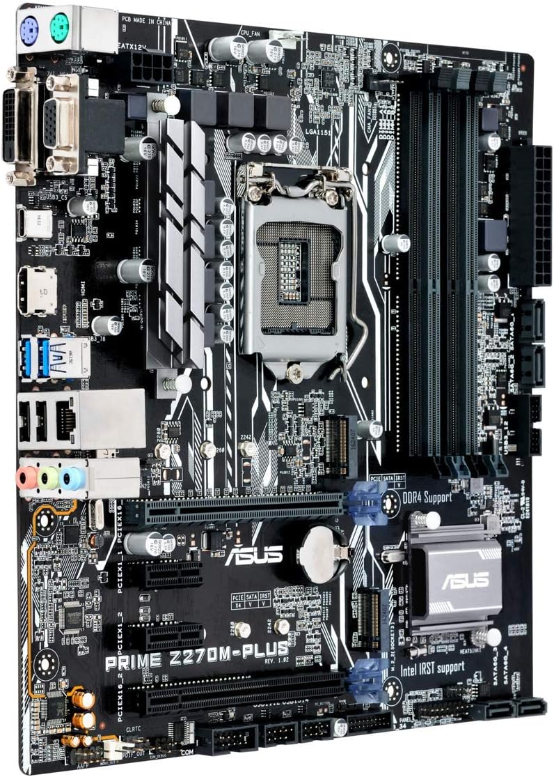 ASUS Prime Z270M-PLUS Motherboard Rear I/O Panel