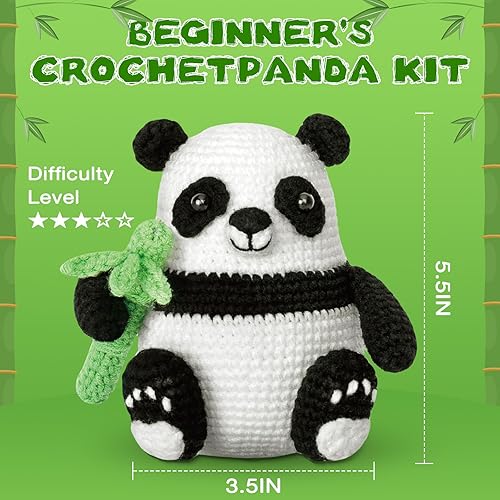 Miniatura 4 de Crochetta Kit de ganchillo para principiantes, kit de ganchillo con tutoriales en video paso a paso, kit de inicio de ganchillo para aprender a