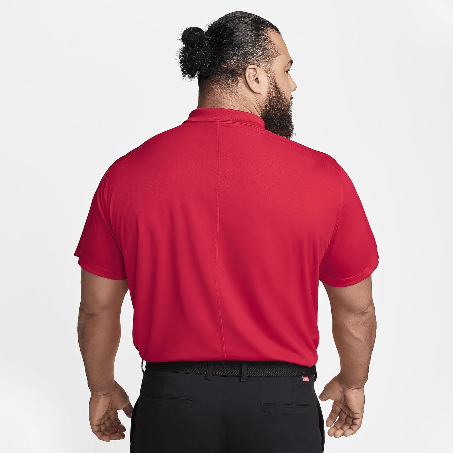 Nike Men's Victory Solid Dri-Fit Polo L University Red | White