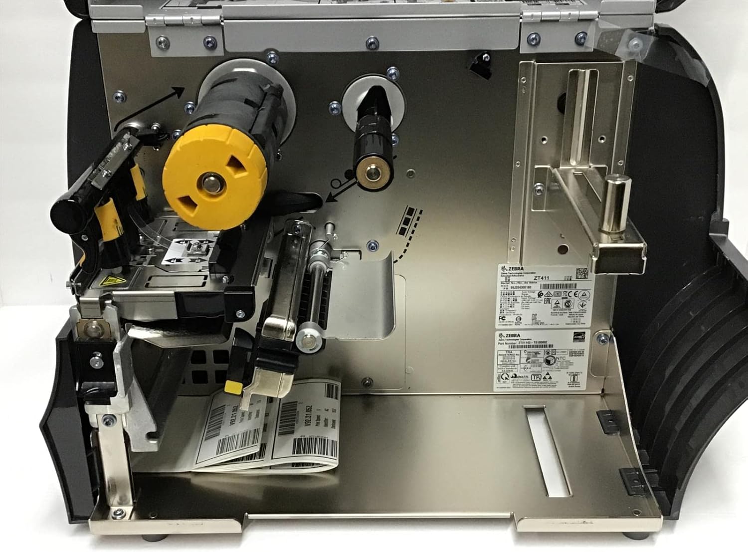 ZEBRA ZT411 Thermal Transfer Industrial Printer 300 dpi Print Width 4 Inches Features Serial, USB, Ethernet, and Bluetooth Connectivity ZT41143-T010000Z