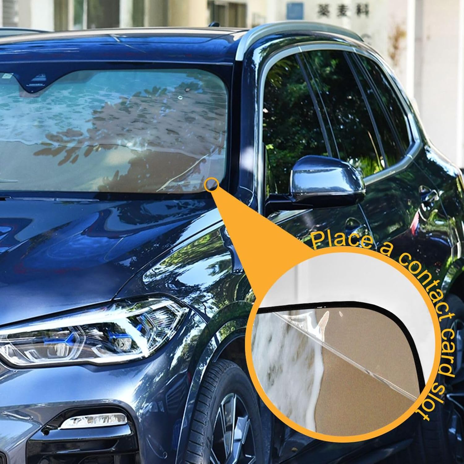 Starfish Beach Car Windshield Sun Shade Blocks UV Rays Sun Visor Protector Foldable Sun Reflector to Keep Your Vehicle Cool