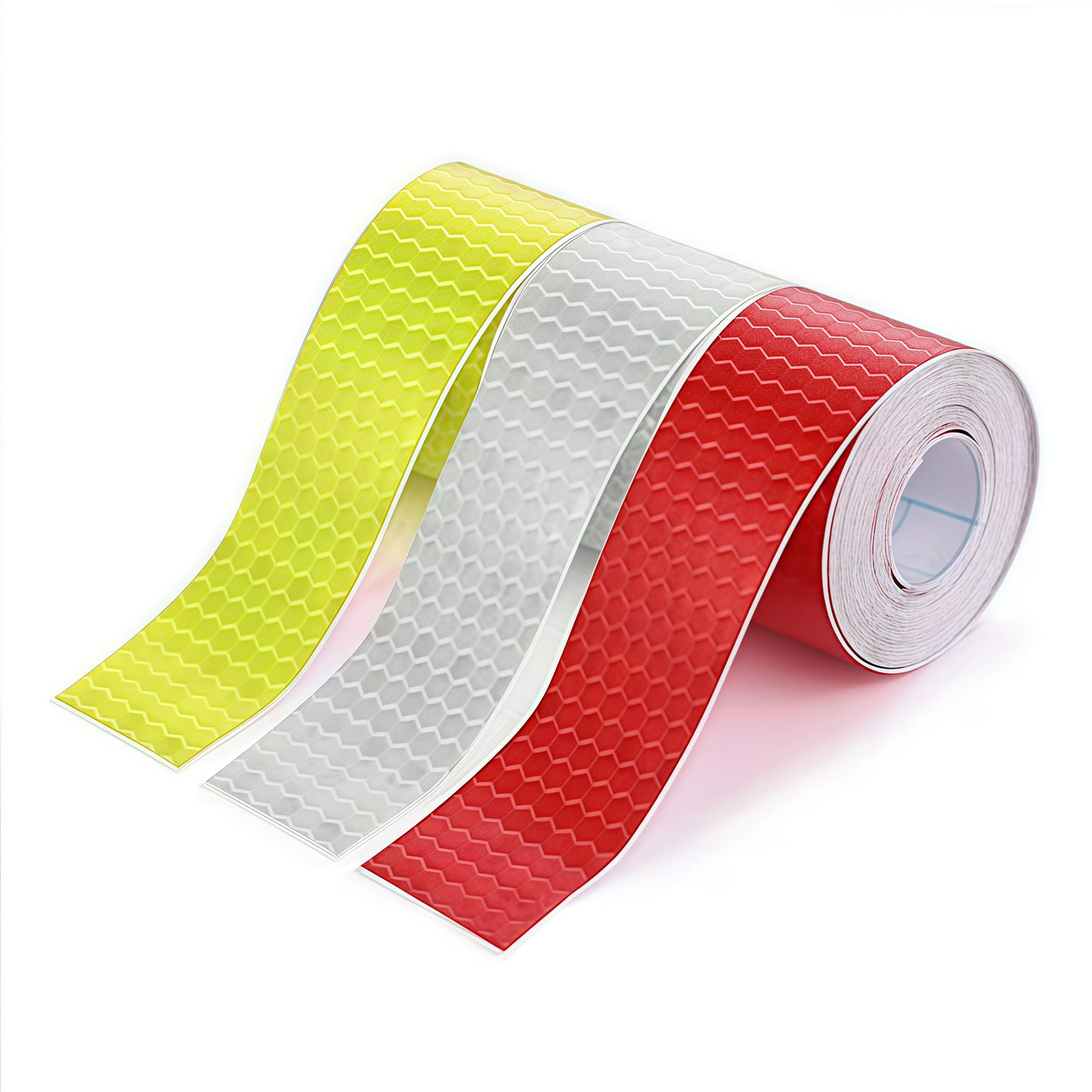 Reflective Tape Rolls - Red/White/Green -1