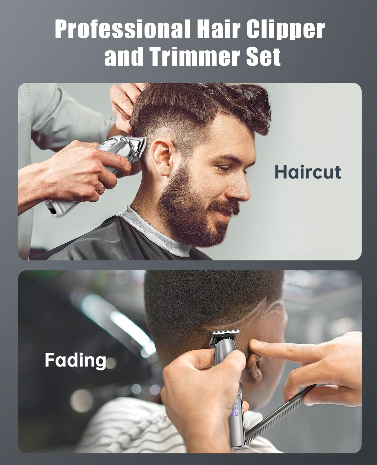 Jack&Rose Hair Clippers Men and Trimmers Set - Image 2