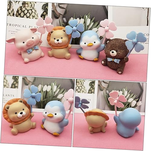 Miniatura 7 de 1 pieza de artesanía de resina para interiores, decoración de animales encantadores, decoración interior de coche, decoración de animales de dibujos