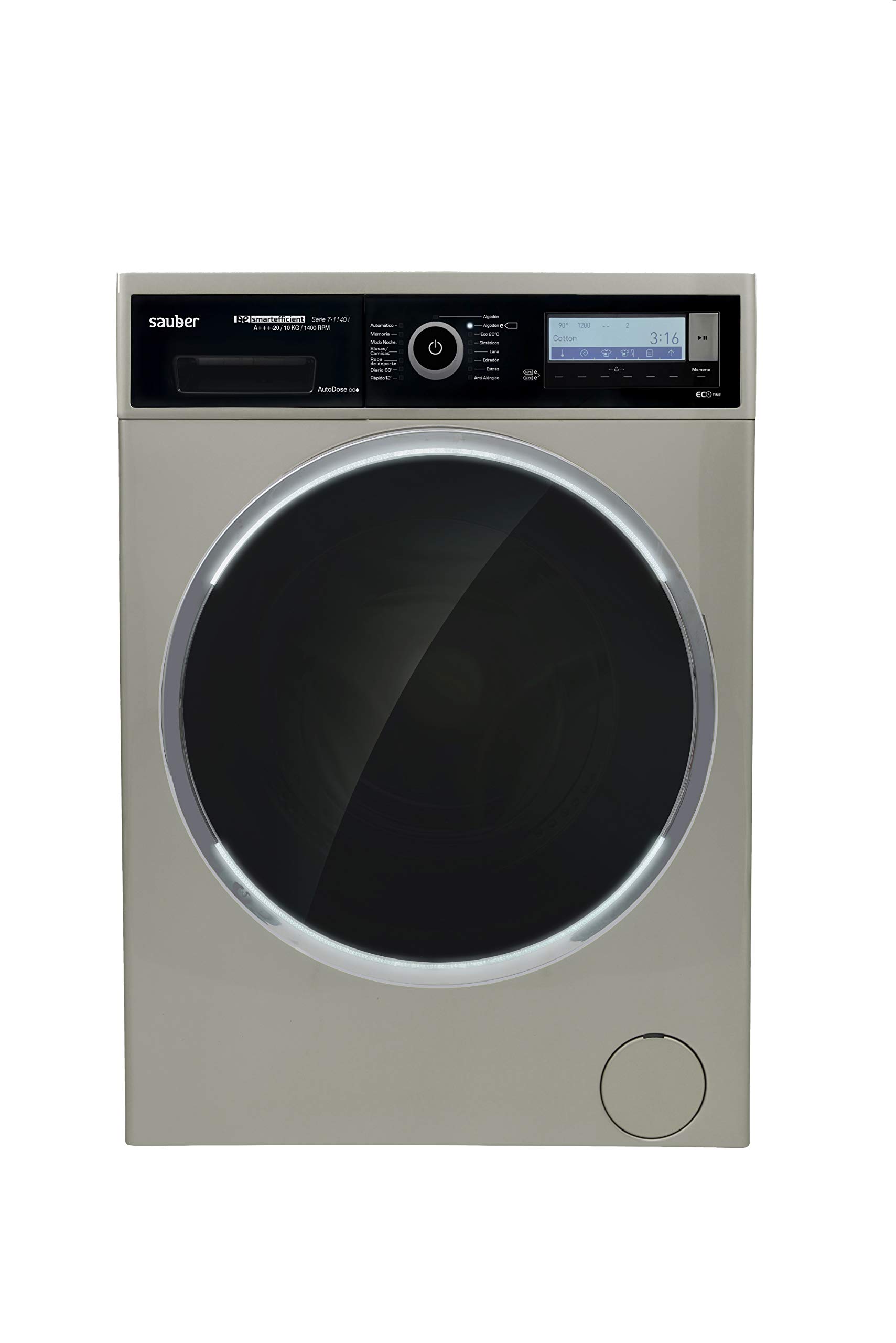 Sauber - Lavadora AutoDose Serie 7-1140I 10 kg 1400 rpm A+++ - INSTALACIÓN INCLUIDA
