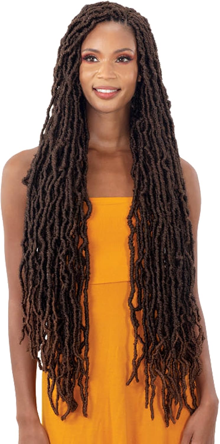 Mayde Beauty Crochet Braid 3X MODERN SOFT LOC 28" (3-PACK, BURG)