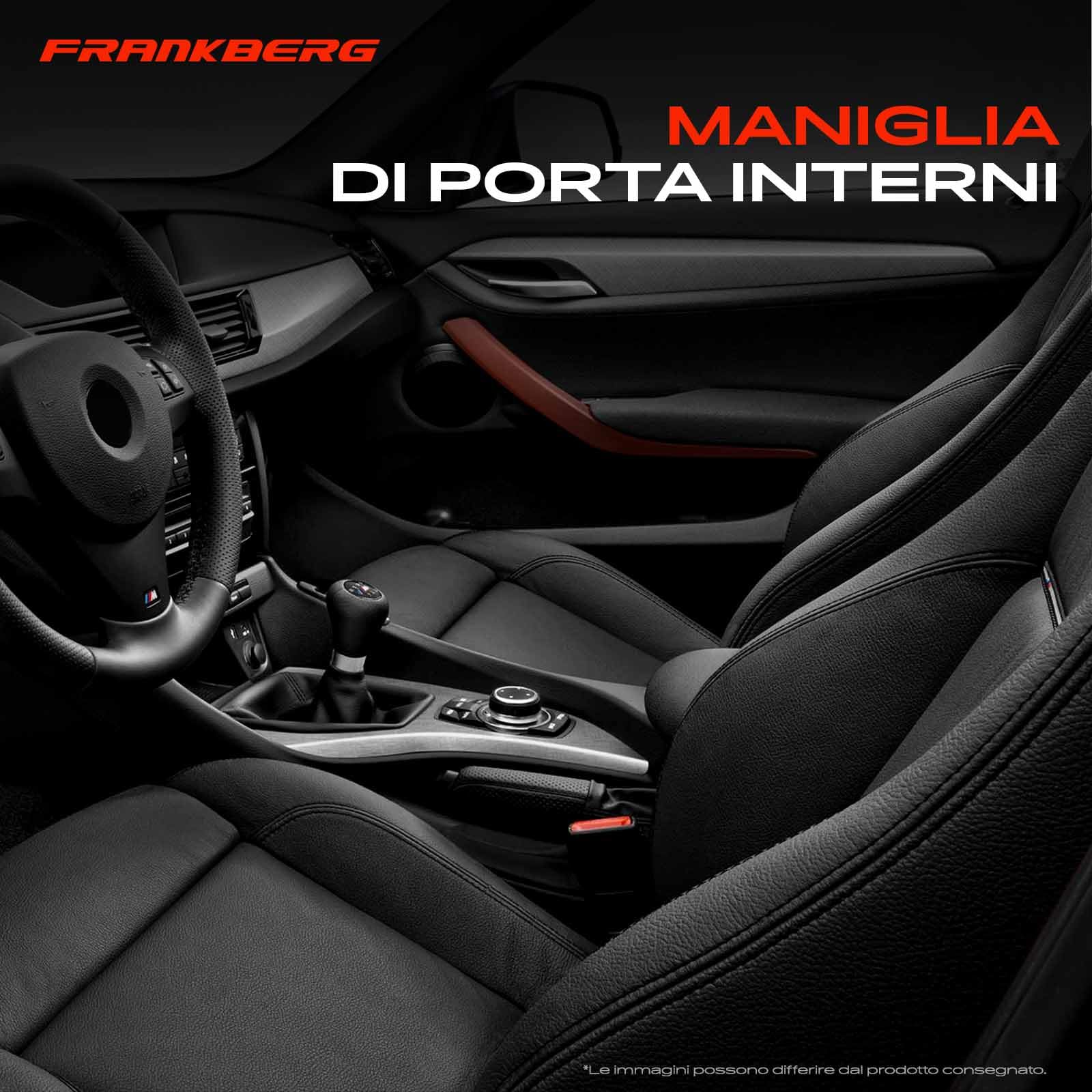 Frankberg 4x Maniglia interna Compatibile con X1 F48 1.4L 2.0L 2014-2022 SUV X1 Van F48 1.5L 2.0L 2015-2022 Furgone/SUV Replace# 51417417514, 51417417513