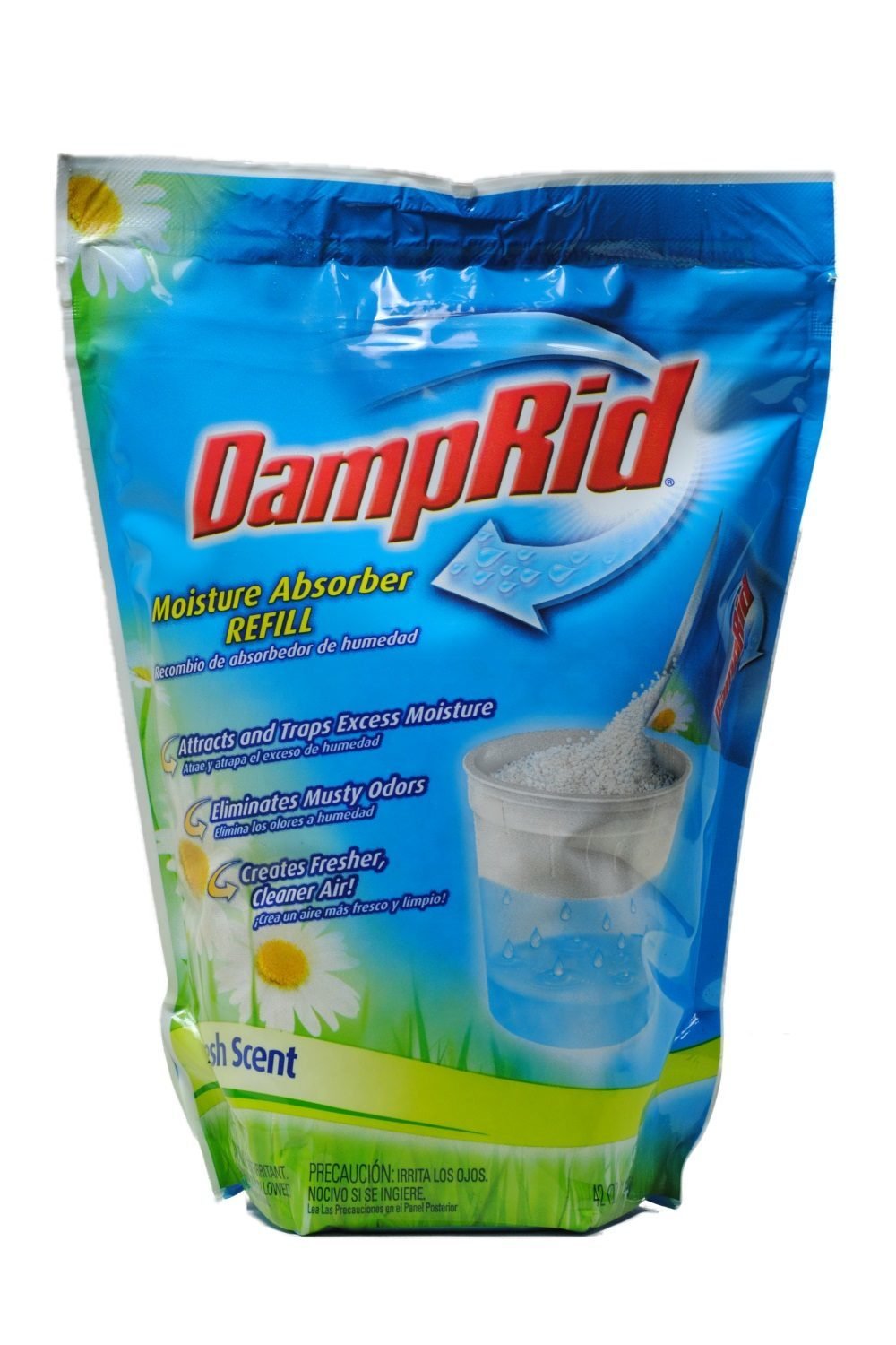 DampRid - Fresh Scent Moisture Absorber - 42 oz. Refill Bag – Attracts & Traps Moisture for Fresher, Cleaner Air