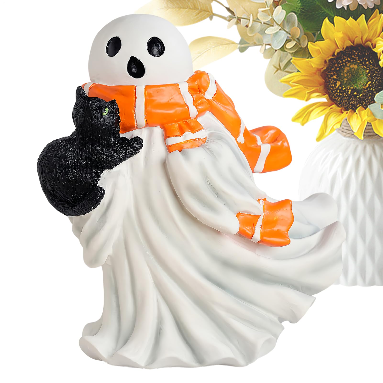 Décor de Fête Statue pour Halloween sur table basse et vitrine
