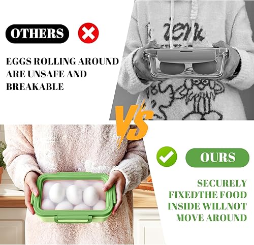 Miniatura 3 de Juego de 2 protectores grandes reutilizables de frutas y verduras, caja de almacenamiento de frutas de silicona, cápsulas elásticas frescas para