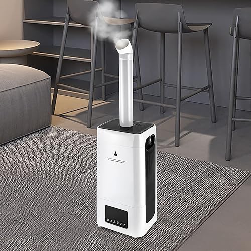 Miniatura 2 de Humidificadores comerciales industriales de 110 V humidificador de toda la casa humidificador de habitación grande 67.6 fl ozh 23.8L6.2 galones