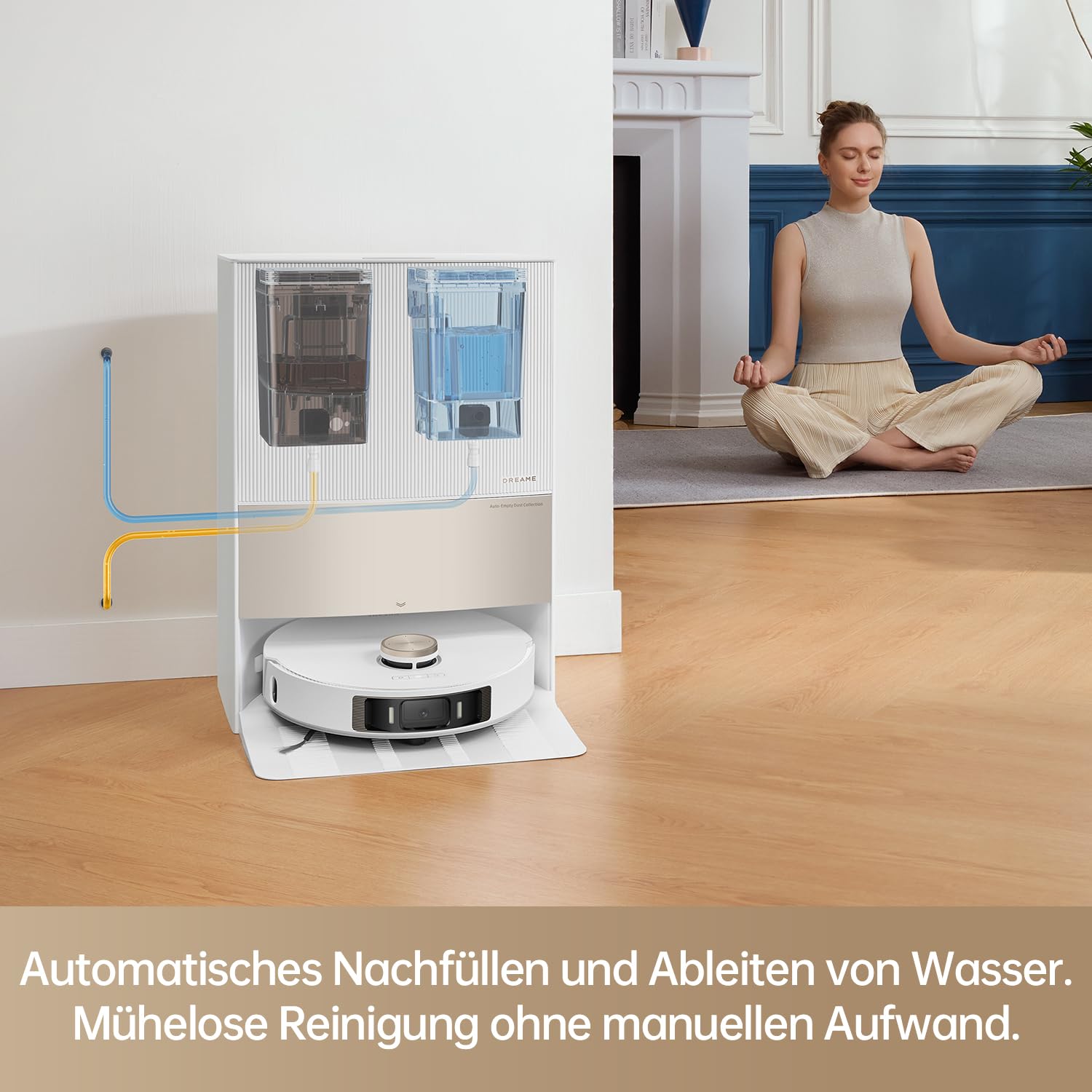 dreame Wasseranschluss-Kit für automatisches Nachfüllen und Entleeren für L20 Ultra/L20 Ultra Complete