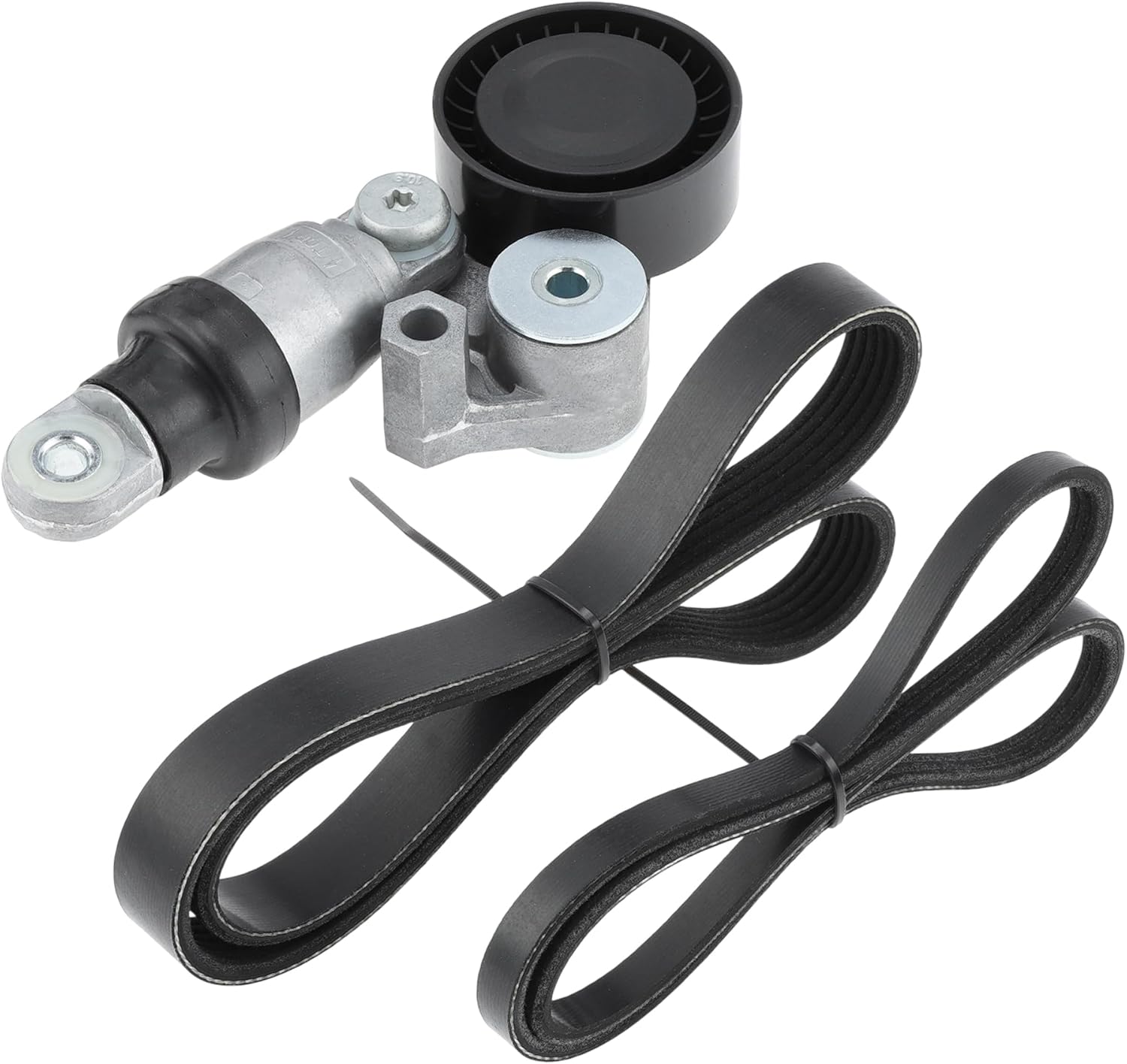 90K-39390 Serpentine Belt Drive Tensioner Kit for Mazda 3 6 6PK965 Drive Belt Tensioner Kit for Mazda CX-3 CX-5 CX-9 MX-5 Miata PE0115980A