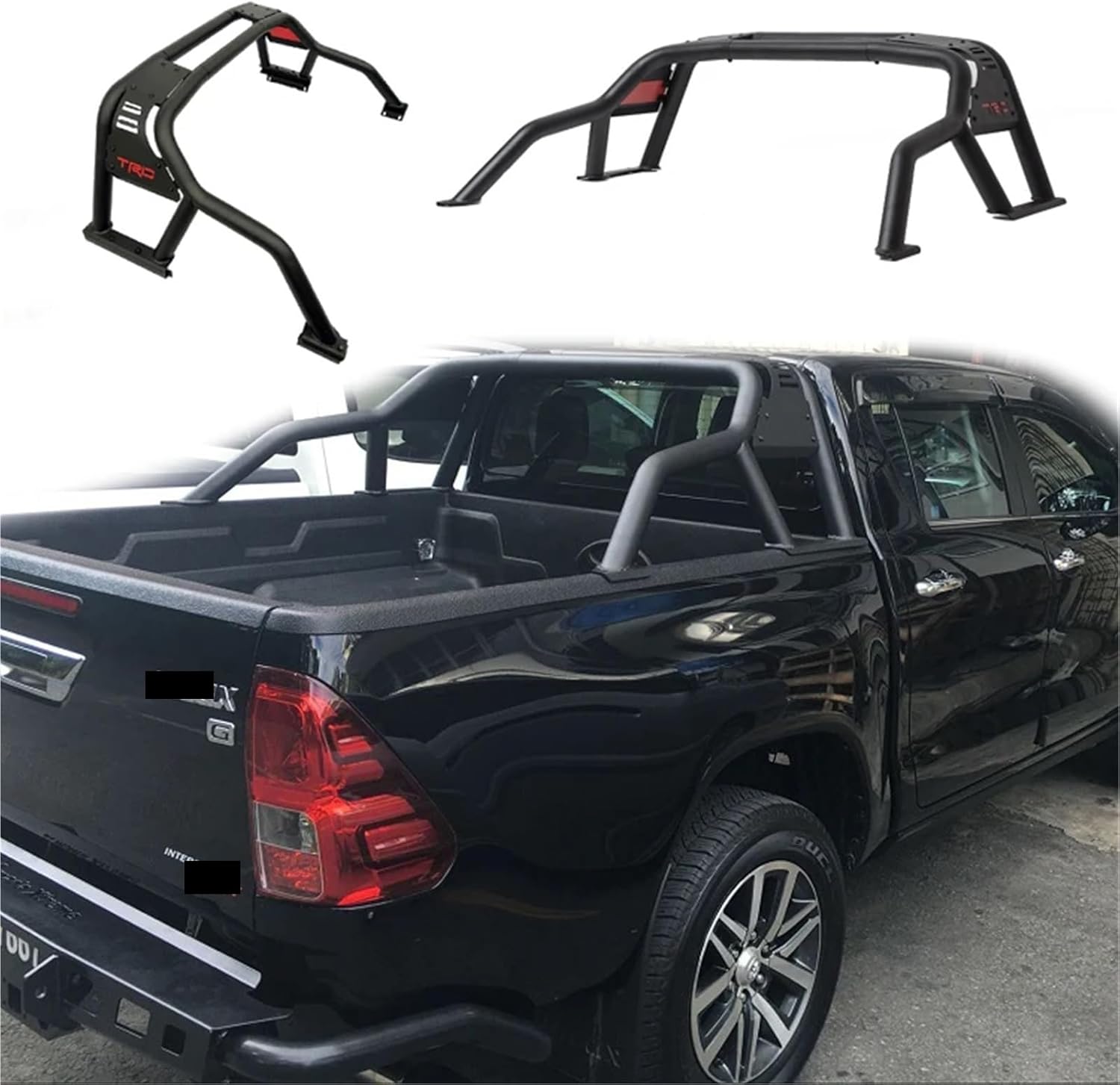Pick Up 4X4 Car Accessories Roll Bar Patrol Tub Rack Top Extension Compatible for Tundra 2006+