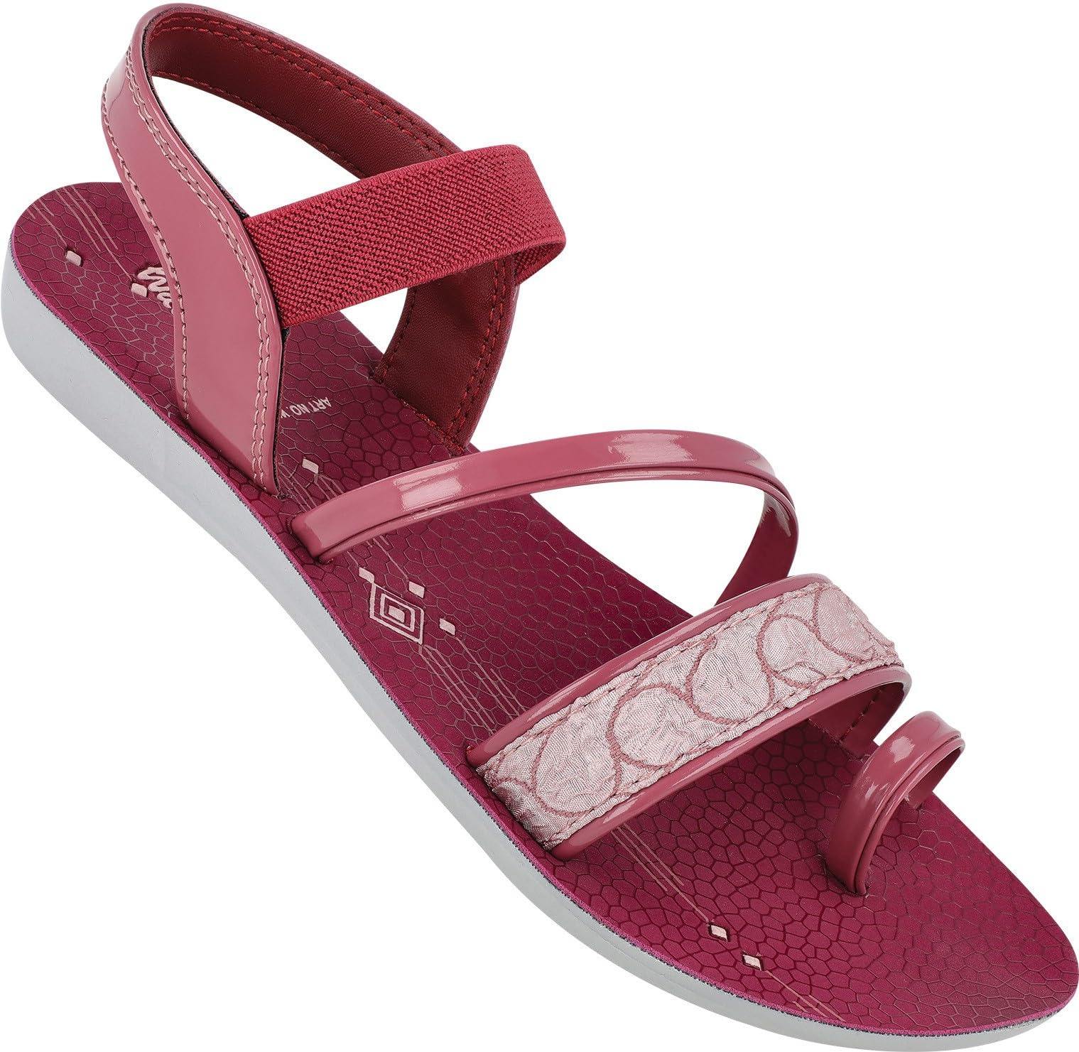 WALKAROO WL7792 Womens Sandals for dailywear and regular use for Indoor & Outdoor - Midnight Blue (B0CLS121YK) Amazon Price History, Amazon Price Tracker
