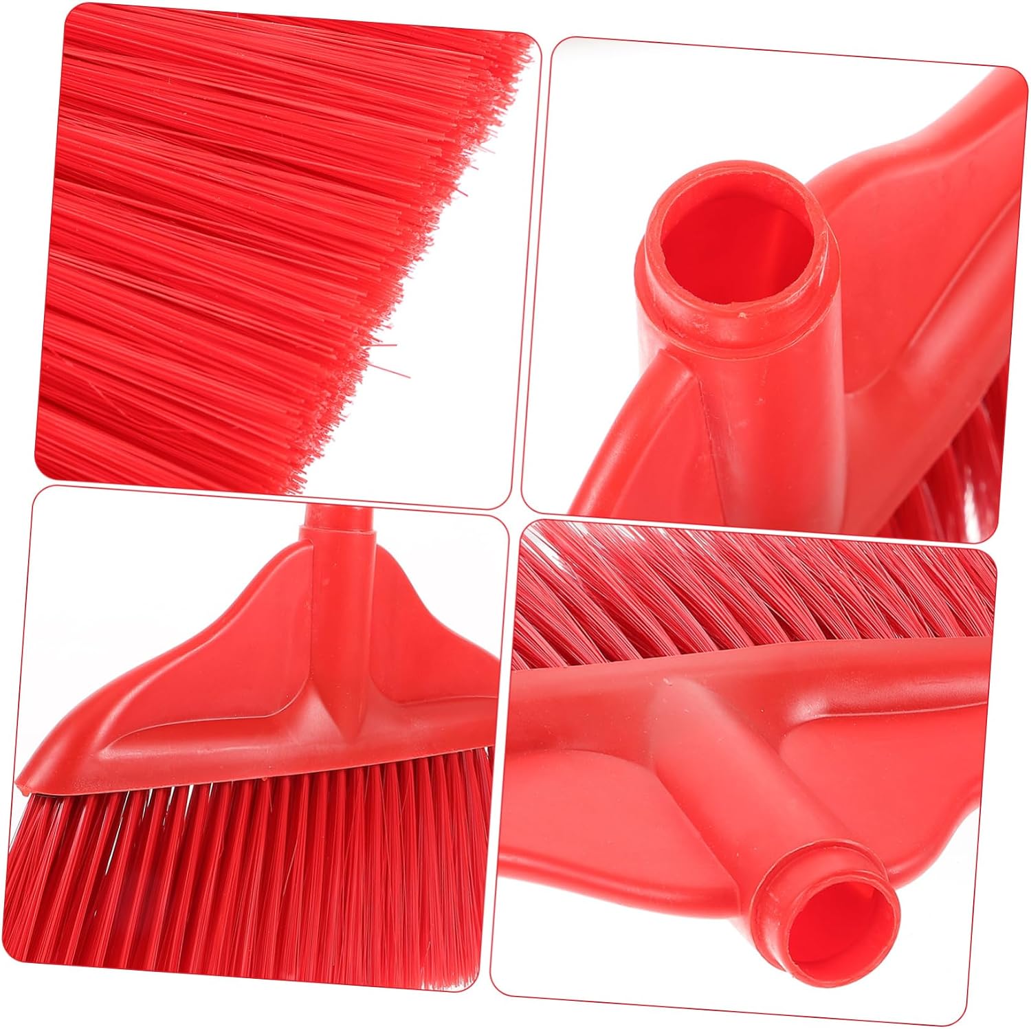 Didiseaon Plastic Broom Replacement Head for Cleaning Floor Sweeper Broom Part Multi-Scene Use for Household Cleaning
