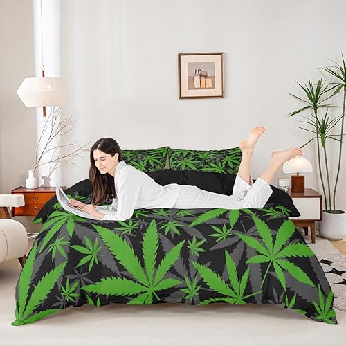 Miniatura 41 de Feelyou Juego de funda de edredón con estampado floral en 3D para niñas y niñas, elegante, con estampado floral morado, romántico, con purpurina