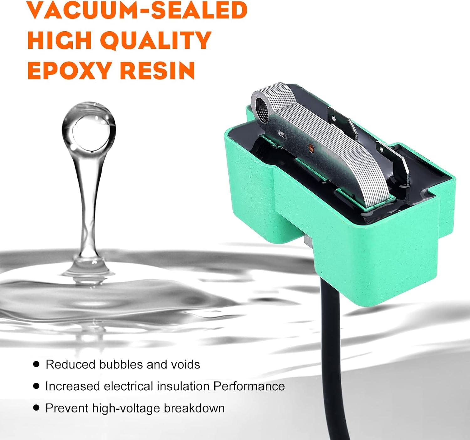 Vacuum-Sealed Epoxy Resin in Ignition Coil