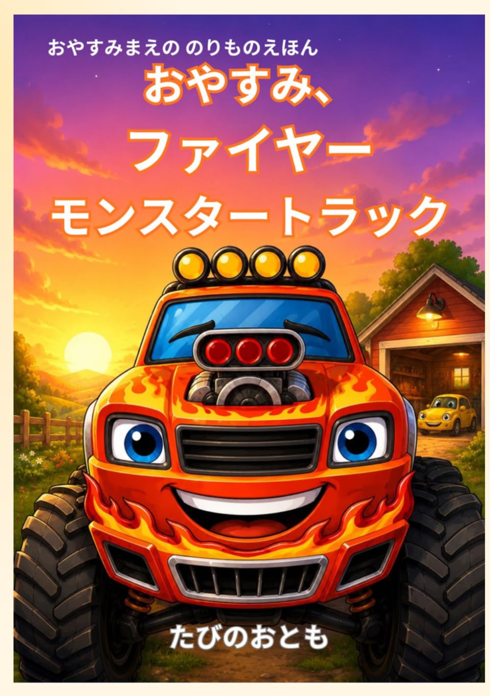 おやすみ、ファイヤーモンスタートラック: 親子で楽しむ幼児向け絵本