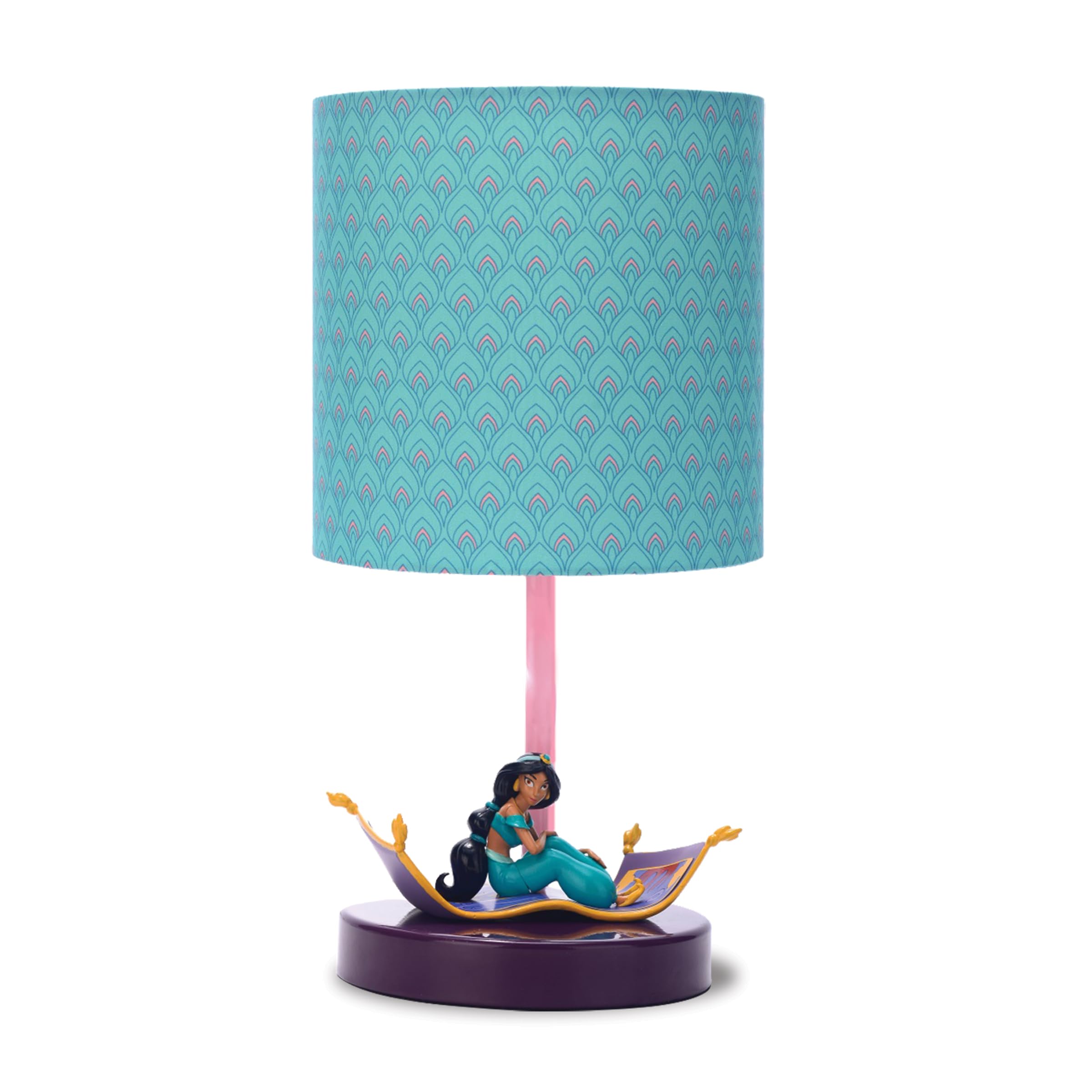 Disney アラジン　ジャスミン　LEDランプ Ukonic Disney Aladdin Jasmine Desk Light – Princess-Themed LED