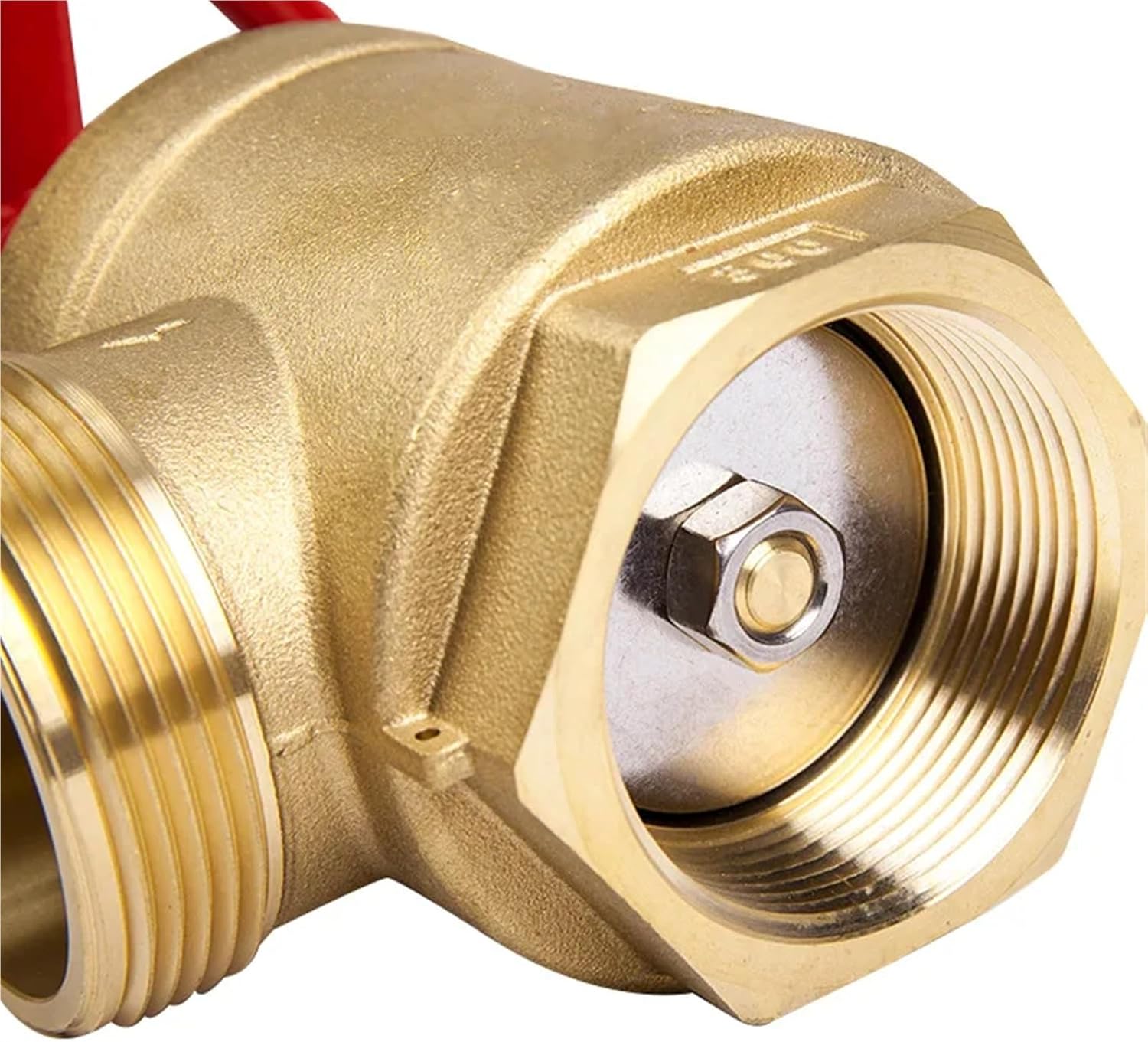 Brass Fire Valve DN65 Angle Type For Protection System(DN65 double inner wi)