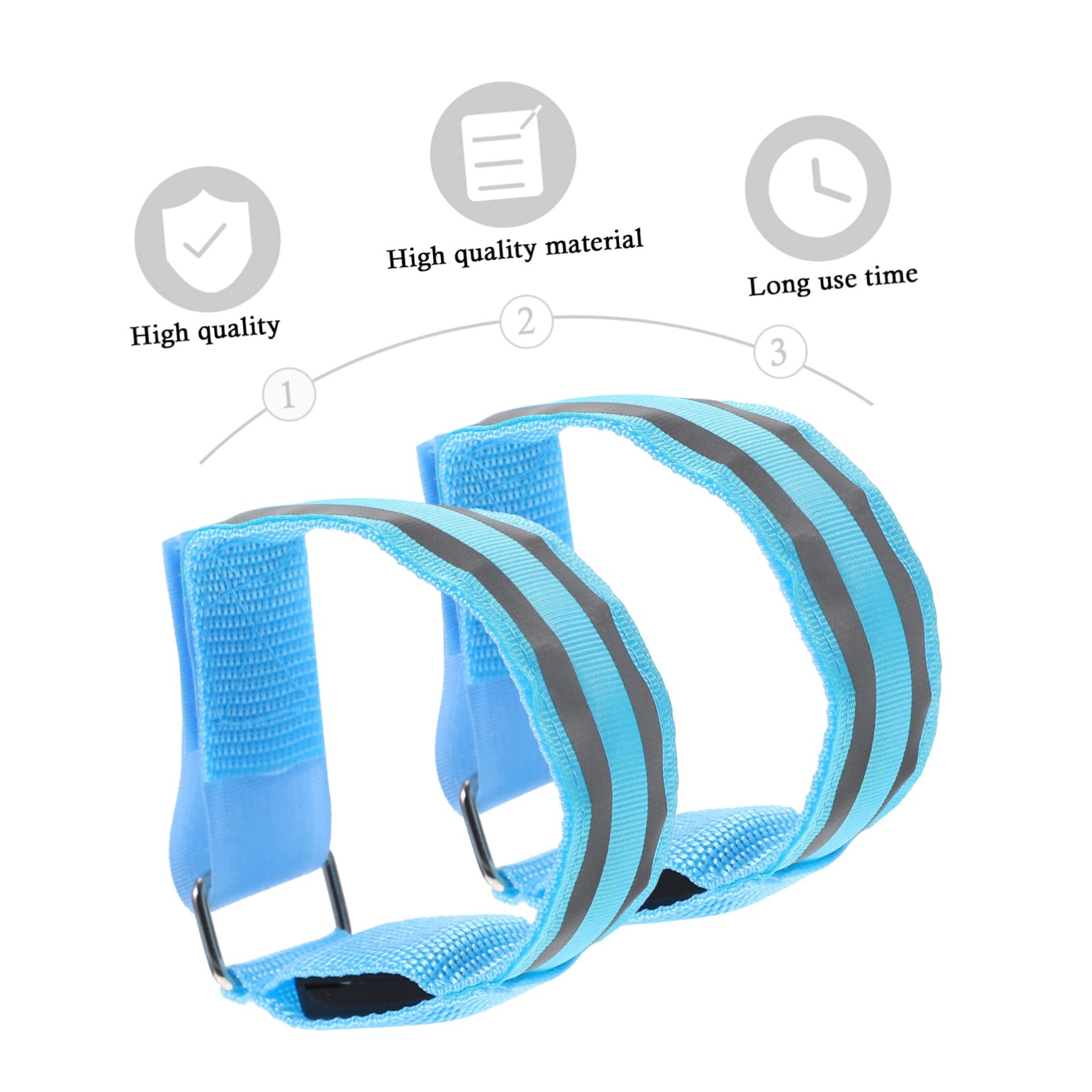 Sosoport LED-Lauflichter Armband mit leuchtendem LED- Nachtsicherheitsarmband led armbänder warnleuchte led uhrenarmbänder leuchtende Armbänder Armbänder blinkende Armbänder rot