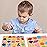 Attmu Wooden Puzzles for Toddlers 3 4 5 Year Old, Alphabet Number Puzzle Shape ABC Puzzle, 3 in 1 Preschool Educational Learning Toys with Puzzle Board for Girls Boys Set of 3