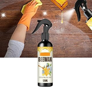Natural Micro-Molecularized Beeswax Spray,120ml Beeswax Furniture Polish,Beeswax Spray Cleaner,Beeswax Spray Furniture Polish And Cleaner,Furniture Polish Spray,Beeswax Furniture Polish (1PC)