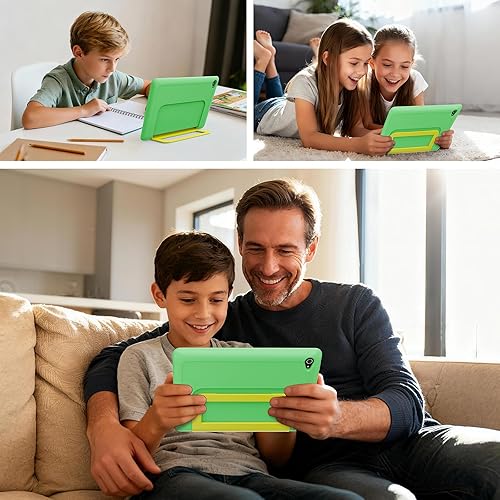 Miniatura 6 de MUISOO Tablet infantil de 10 pulgadas con funda, tableta Android 15 para niños de 3 a 12 años, 20 GB+64 GB (expansión de 1 TB TF), procesador
