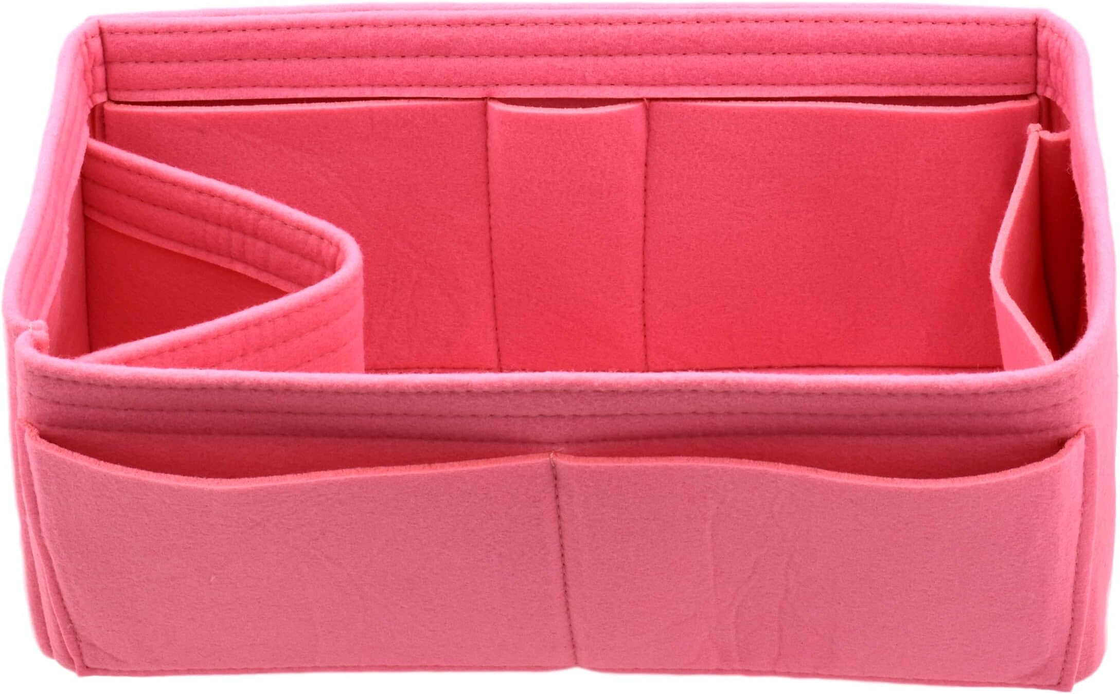 Felt Purse Handbag Tote Organizer Insert - Multi Pocket Storage Liner & Shaper