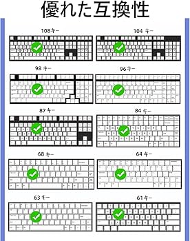 Amazon.co.jp: 原神グッズ PBT キーキャップ メカニカルキーキャップ