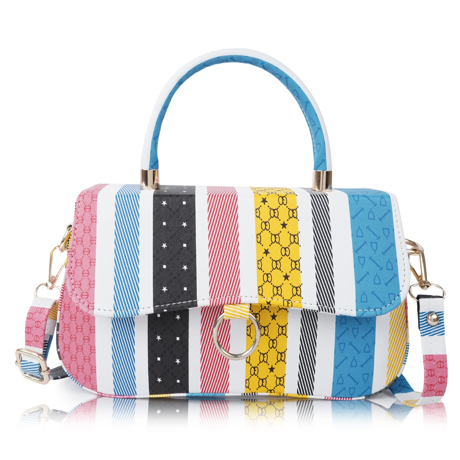 Fargo Leatherette Side Sling Bags For Womens Ladies (Multicolor_FGO-513) (B0BTHXJ8LQ) Amazon Price History, Amazon Price Tracker
