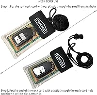 Vista 5 de DRIPAC Estuche impermeable para llaves de coche Llavero impermeable Billetera impermeable Funda impermeable para llaves, identificación, tarjeta