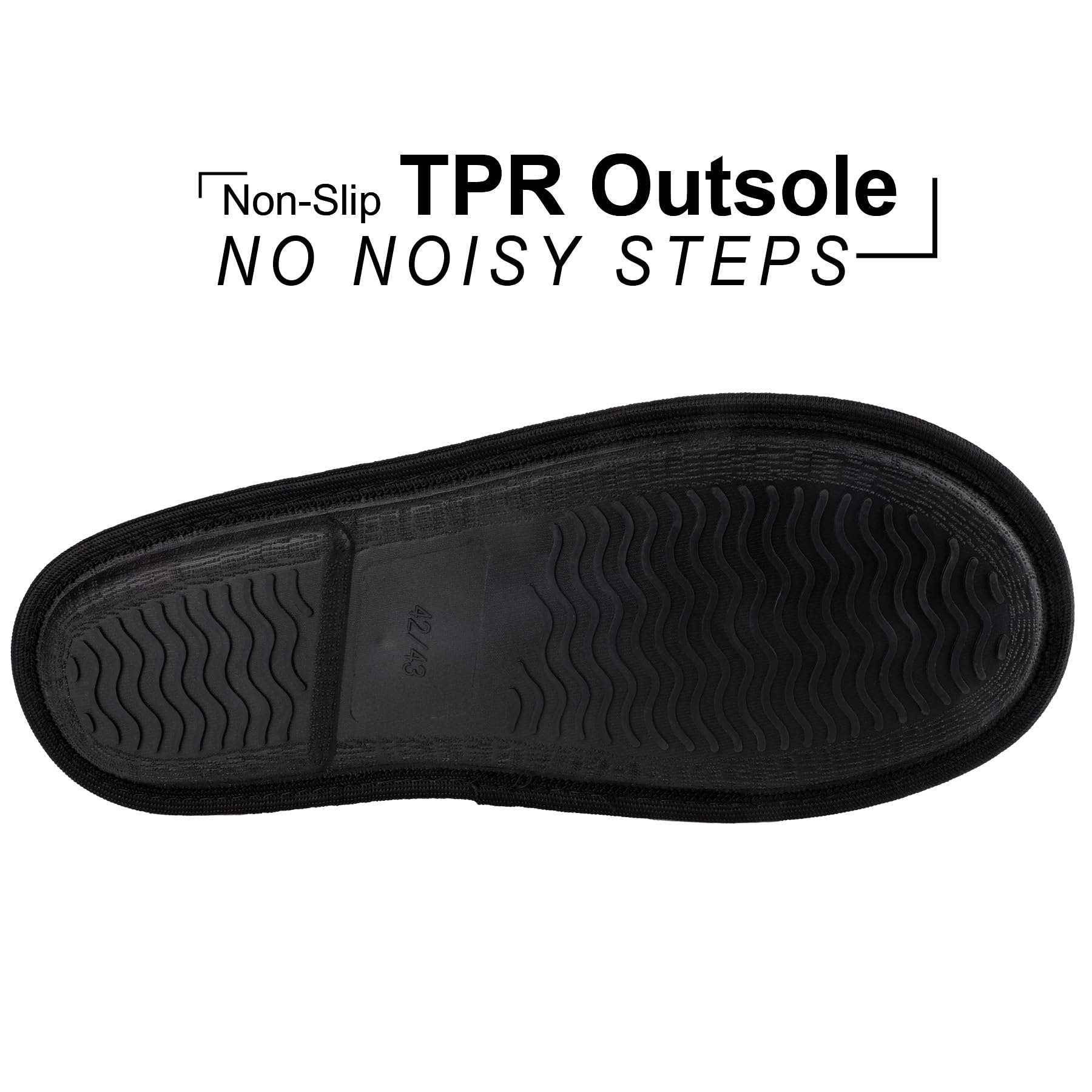riemot Pantofole Uomo Ciabatte Invernali Inverno Casa Morbida Autunno Inverno Memoria Schiuma Pavimento Indoor Outdoor 38-47 EU