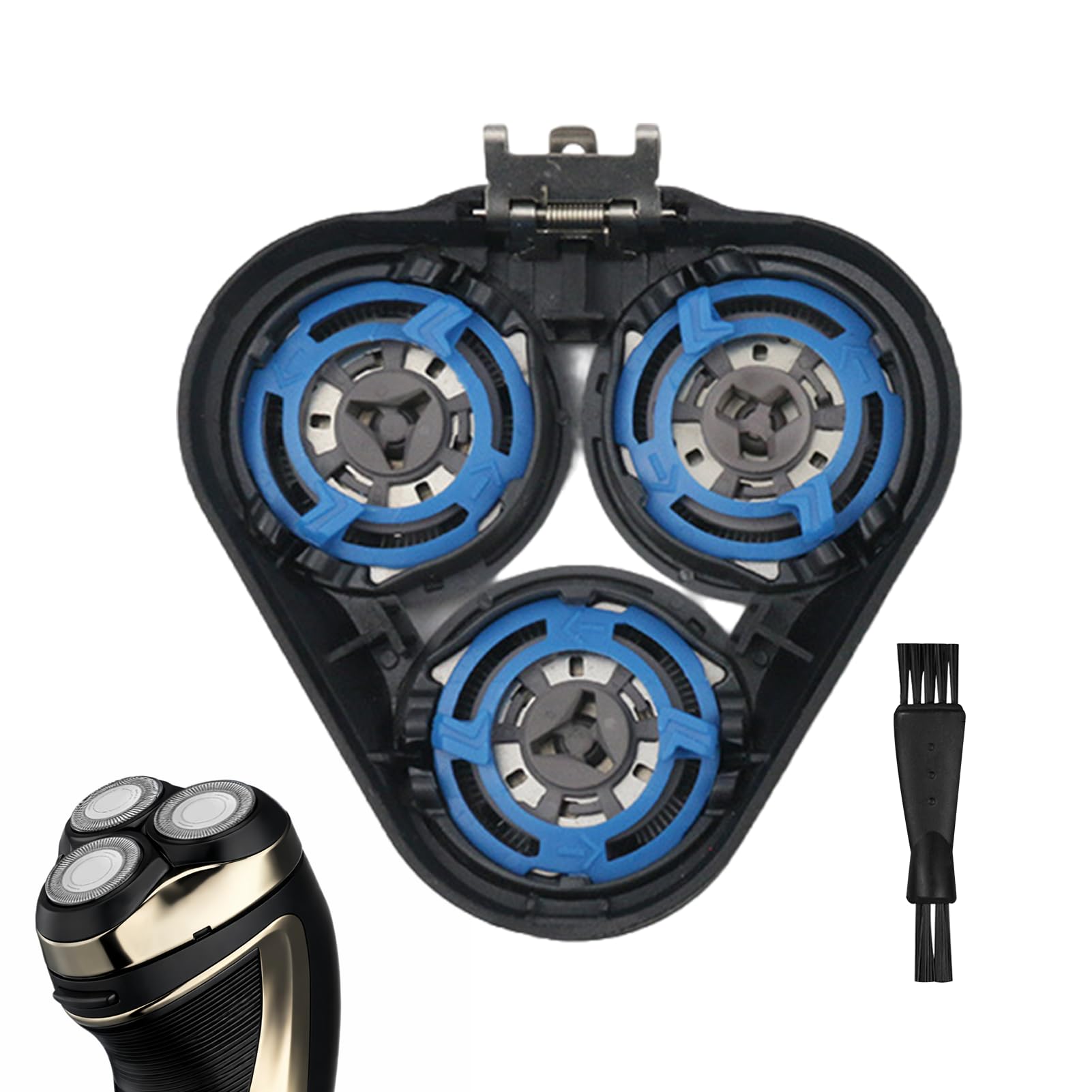 gsgfuis SH50 Cabezal de Repuesto Compatible con Series 5000/6000, Serie 5000 Cabezales de Afeitado de Repuesto para S5xxx, ATXX, PTXX, PT8xx, PT7xx, AT8xx, AT7xx