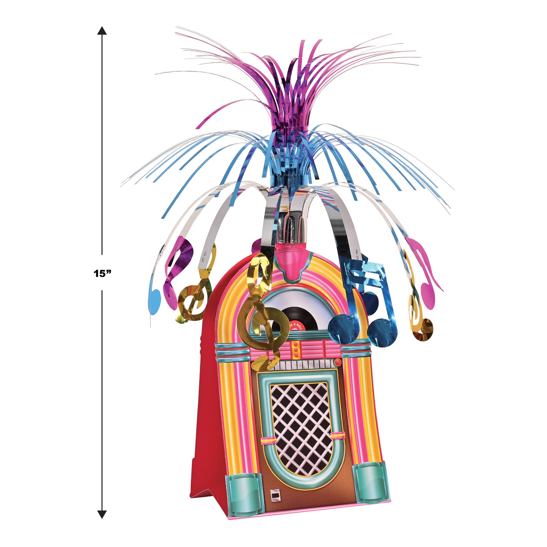 Amazon.com: Jukebox Centerpiece Party Accessory (1 count) (1