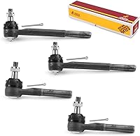 Vista 47 de Metrix Premium Chassis Parts - Kit de 4 piezas de extremos de barra de acoplamiento frontal exterior e interior compatible con Nissan Pathfinder