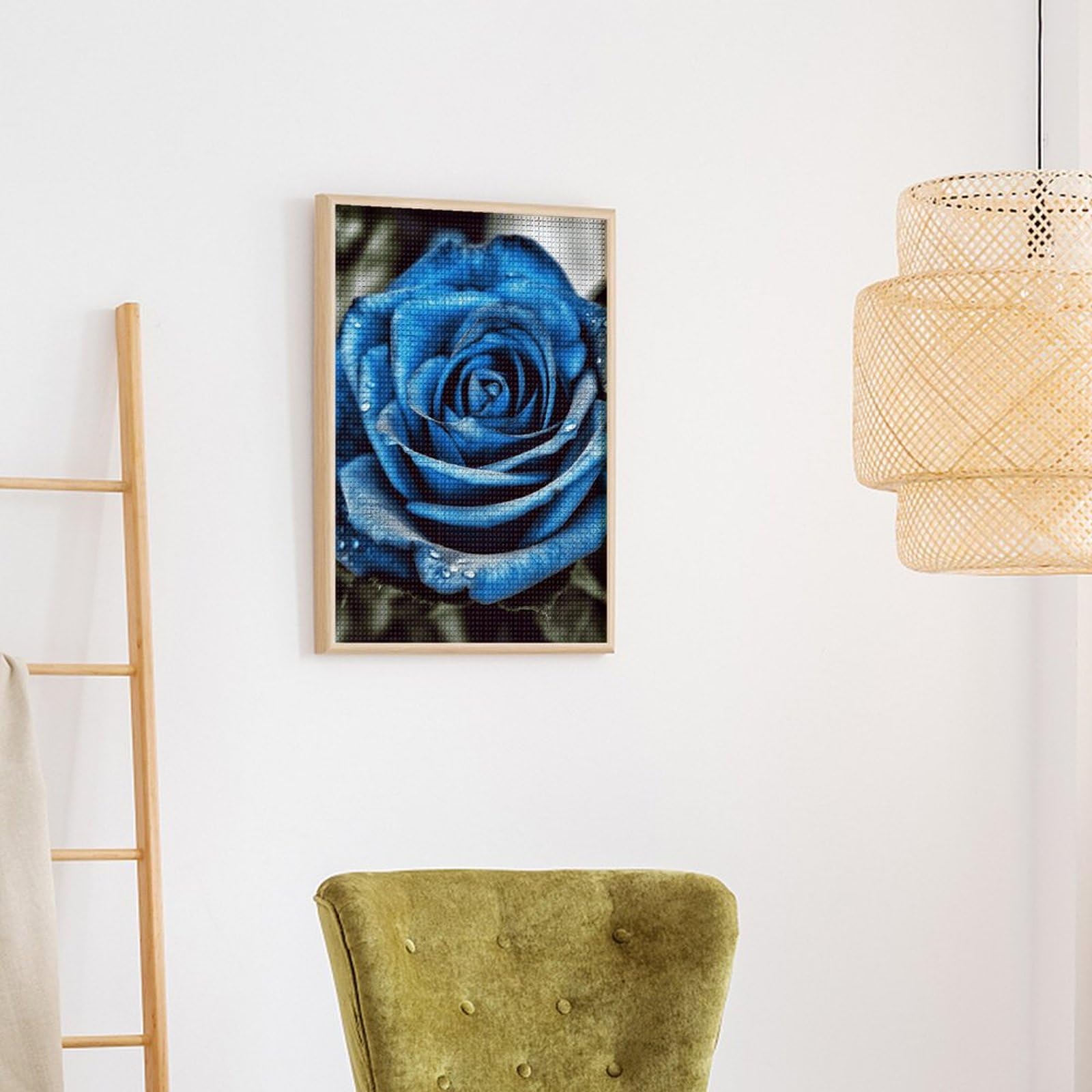 Amazon.com: Blue Rose Diamond Art Kits for Adults Diamond Art