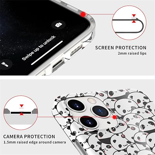 Miniatura 3 de ZQWY Funda protectora para iPhone 13 Pro de 6.1 pulgadas, antiamarilleamiento, antidecoloración, bonita funda protectora para teléfono, delgada,