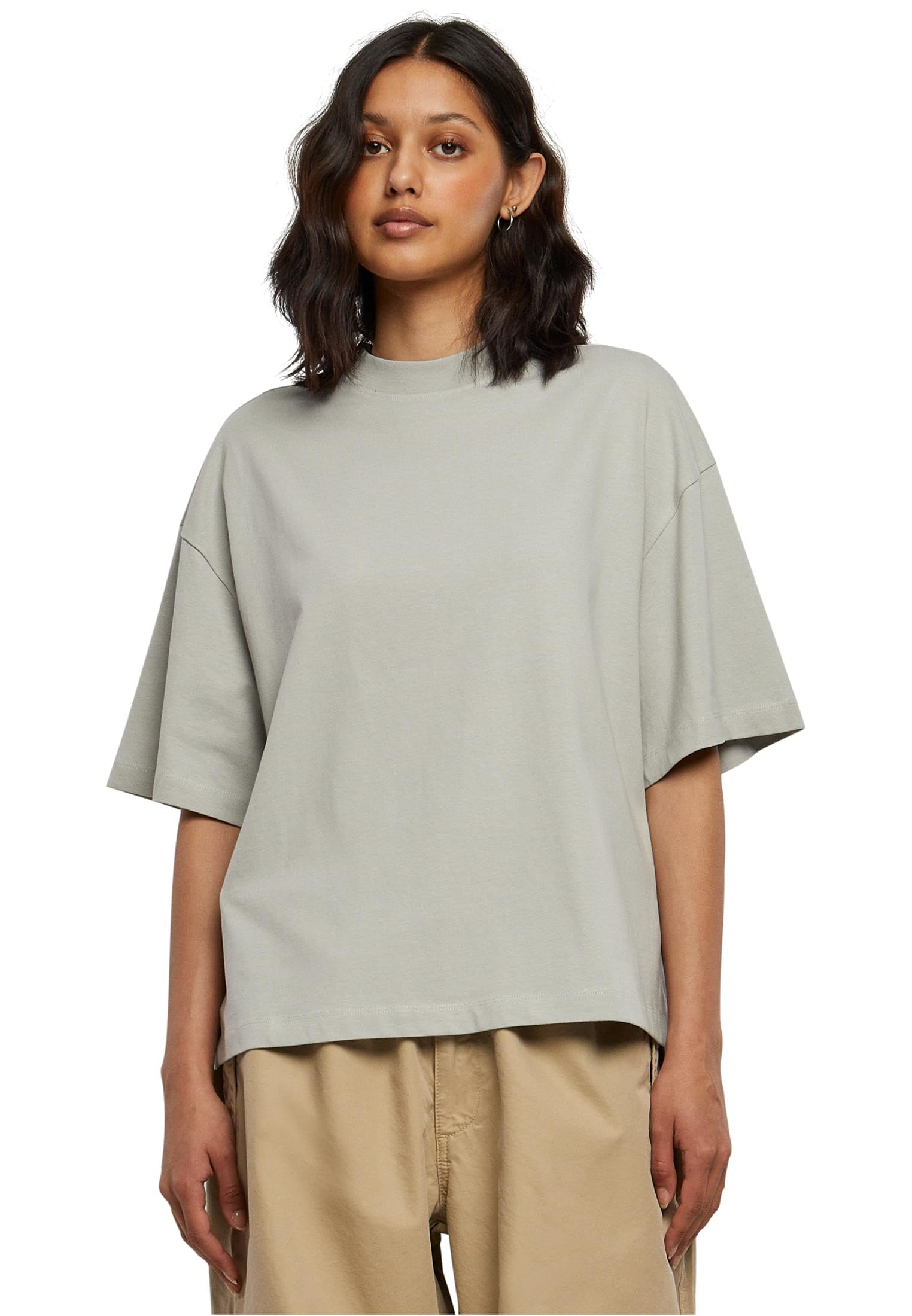 Urban Classics Women's Lightasphalt Organic Heavy Slit Tee T-Shirt, Xxxxl