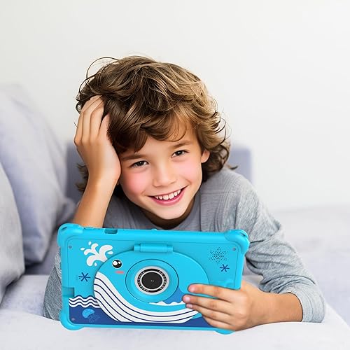 Miniatura 7 de Tableta para Niños de 7 pulgadas, Tableta Android para Niños Pequeños, Pantalla IPS de Protección Ocular, 4GB RAM 32GB ROM, Bluetooth Wifi, Tabletas