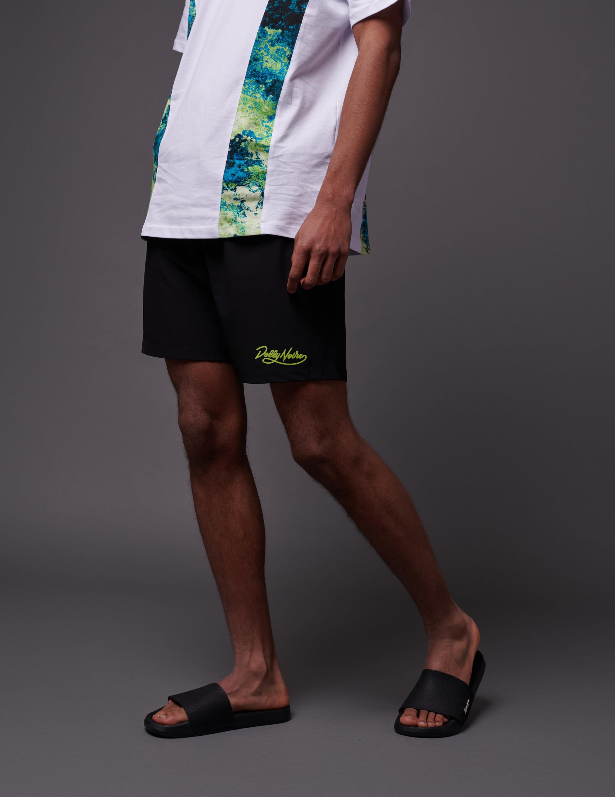 Dolly Noire Swimshorts Logo Costume, Unisex, Collezione Ufficiale