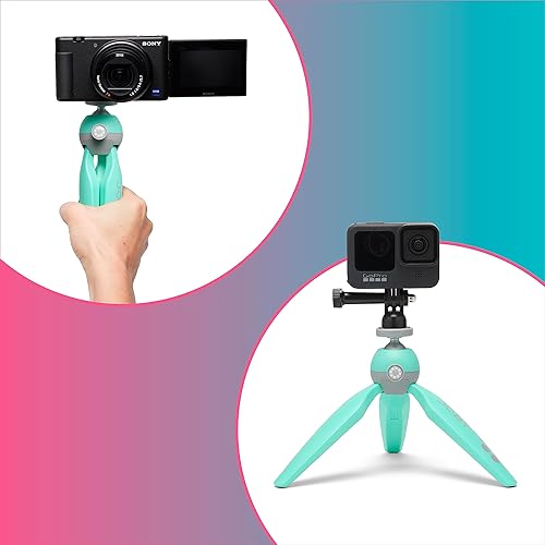 Miniatura 3 de JOBY HandyPod 2 Kit, Table Top Tripod with GripTight 360 Phone Mount and Pin Joint Mount, Phone Tripod for Smartphones, Action Cam and Mirrorless