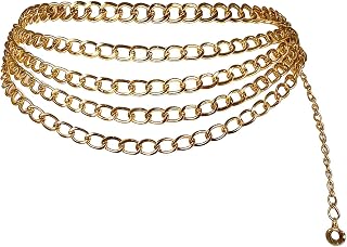 Women's chain belt waist chain belt multi-layer body belly chain dress suitable